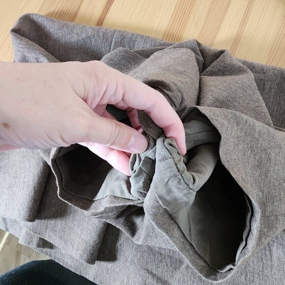 Brunello Cucinelli Brown Wool Mini Dress Minimalist Old Money S - Picture 13 of 14